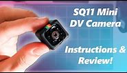 SQ11 Mini DV Camera Setup, Review, Instructions and Sample Footage!