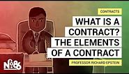 What is a contract? The elements of a contract [No. 86]