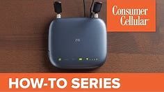 ZTE Wireless Home Phone Base: Overview and Tour (2 of 2) | Consumer Cellular