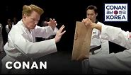 Conan Becomes A Tae Kwon Do Master | CONAN on TBS