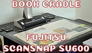 Fujitsu Scansnap SV600 - Cheap Book Scanner with special Book Cradle
