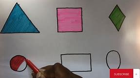 Learn Shapes and Colours. Educational Video. Early Childhood