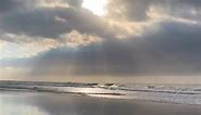 Beautiful mirror reflections at sunrise by the ocean #ocean #calm #waves #cloudreflection #clouds #reflection #longisland #fireisland #sentimental #KennyG | Klara Nemeti