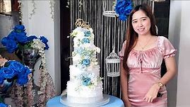 4 TIER WEDDING CAKE | By Jane Sanes