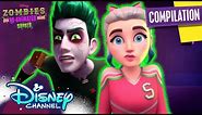 ZOMBIES Halloween Bites 🧟‍♀️| ZOMBIES: The Re-Animated Series Shorts | Compilation | @disneychannel
