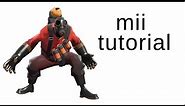 TF2 Pyro Mii Tutorial