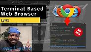 Lynx | Terminal Based Web Browser