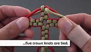 How to Make a Paracord Cross (Necklace) by TIAT