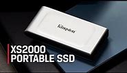 500GB – 2TB External SSD with USB-C – Kingston XS2000