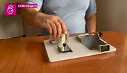 One Handed Cutting Board 'Cook-Helper' | Adaptive cooking tools for disabilities | Adaptive Kitchen Equipment | Gadgets for Handicapped | For Stroke Survivors and Amputees