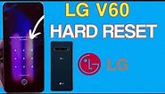 How to Hard Reset LG V60/ LG V60 forgot password screen lock, pin, pattern / hard reset