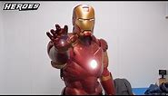 Iron Man Replica Cosplay Suit Up Test!