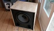 COVERING A SPEAKER CABINET WITH VINYL