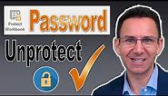 Remove Excel Workbook Protection Password Without Software
