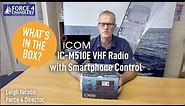 Icom IC-M510E VHF Radio With Smartphone Control - What's in the box?