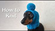 How to Knit a Dog Hat