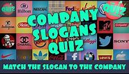 Can You Guess the Popular Company Slogans?