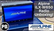 Alpine Carplay Android Auto Radio Unboxing and Demo! | iLX-W650