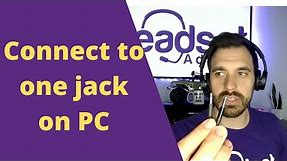 How to Use Headset Mic on PC with One Jack