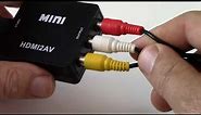 How to Convert HDMI to RCA