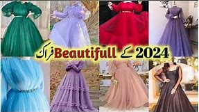Beautiful Long Maxi Frock Designs for wedding Wear /UNIQUE DESIGNS (2024)