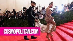 7 Times Beyonce Got Her Train Carried At The Met Gala | Cosmopolitan
