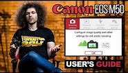 Canon EOS M50 User's Guide | How To Set Up Your New Camera (Tutorial)