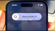 How to TURN OFF iPhone X, XR, 11, 12, 13, 14, 15 (3 Easy Ways)