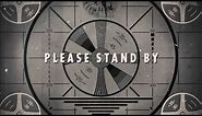 Fallout 4 - Please Stand By Ambiance (white noise, live wallpaper, 1 hour)