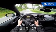 Audi A7 Sportback 3.0 TDI competition 326 KM (2017) - POV Drive | Project Automotive