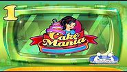 Cake Mania - 1080p60 HD Walkthrough Chapter 1 - Jill's Bakery