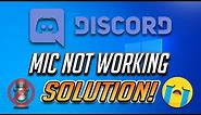 How to Fix Discord Mic Not Working [2024]