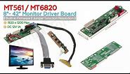 MT6820 MT561 Universal LCD Driver Board || Assembly Monitors VGA Driver Board