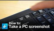 How to take a screenshot on a PC or laptop with Windows