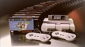 Super Mario World for Super Nintendo, (1991) TV Commercial #2 (Remastered HD)
