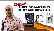 The ONLY Espresso machines under $1K that are worth it!