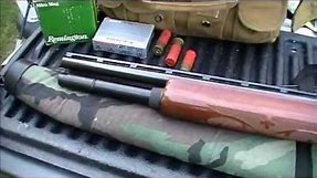 Remington 1100 Tactical Auto Shotgun At The Range