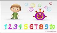 Learning numbers 1 to 10 | Bubbles Numbers
