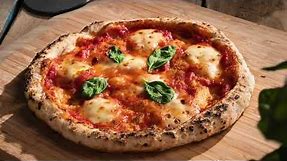 Gluten Free Pizza Dough Recipe with Caputo GF Flour and baked to perfection in an Ooni Pizza oven.