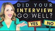 Signs Your Interview Went Well - 7 Signs An Employer Wants To Hire You
