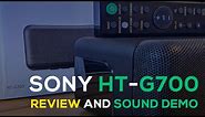Sony HT-G700 Soundbar Review - Unboxing - Sound Demo