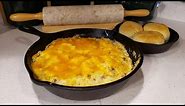Sausage & Cheese Breakfast Casserole -Gluten & Egg Free -Real Southern Grits - The Hillbilly Kitchen