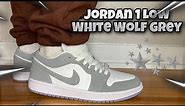 Jordan 1 Low Wolf Grey Review & On Feet! THESE ARE FIRE!