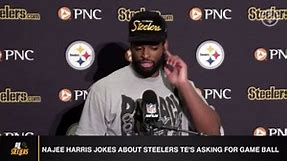 Najee Harris Jokes About Steelers TE's Wanting Game Ball