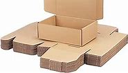 PHAREGE 9x6x3 inch Shipping Boxes 25 Pack, Brown Cardboard Gift Boxes with Lids for Wrapping Giving Women Men Presents, Corrugated Mailer Boxes for Packaging Mailing Small Business