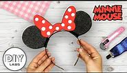 MINNIE MOUSE HEADBAND | Paper Craft | Fast-n-Easy | DIY Labs