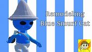 Remodeling Blue Smurf Cat Meme ROBLOX Studio! (Speed Build)