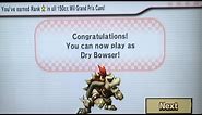 Every way to Unlock Dry Bowser in Mario Kart Wii
