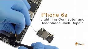 How to repair iPhone 6s Lightning Connector and Headphone Jack