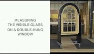 Measuring Visible Glass | Andersen Windows